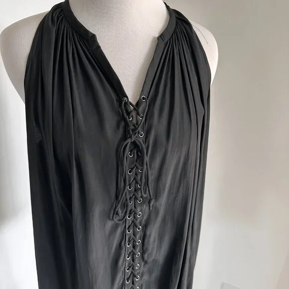 Ramy Brook Lace-Up Top - Picture 4 of 6